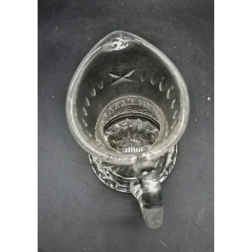 Waterford Crystal Lismore Small Creamer Pitcher Clear Glass Irish Lead Crystal